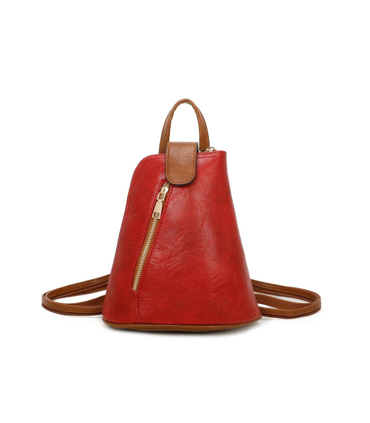 T11604 - Mochila bandolera con cierre de botón imantado