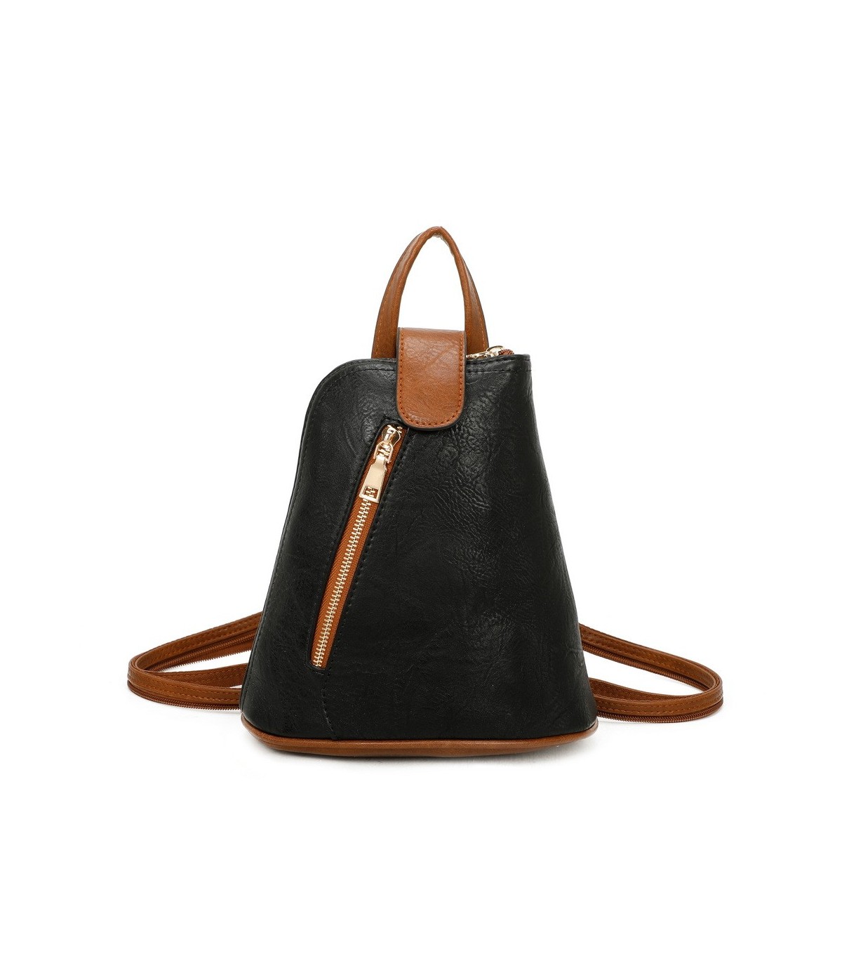 T11604 - Mochila bandolera con cierre de botón imantado