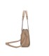 T11592 - Bolso de mano con doble asa de cadena entrelazada
