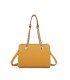 T11592 - Bolso de mano con doble asa de cadena entrelazada