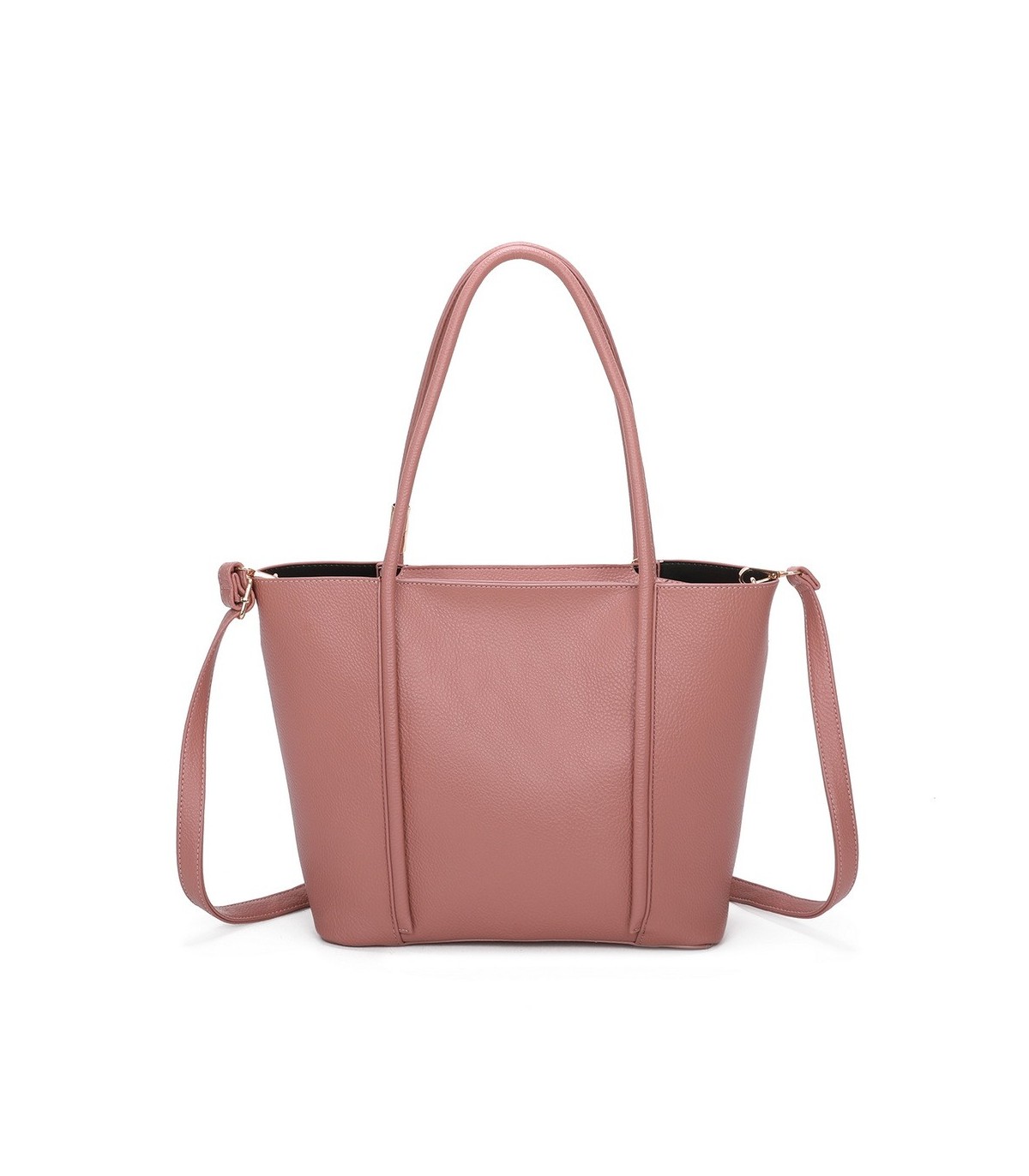 T11563 - Bolso bandolera con pompón y bolsillo frontal