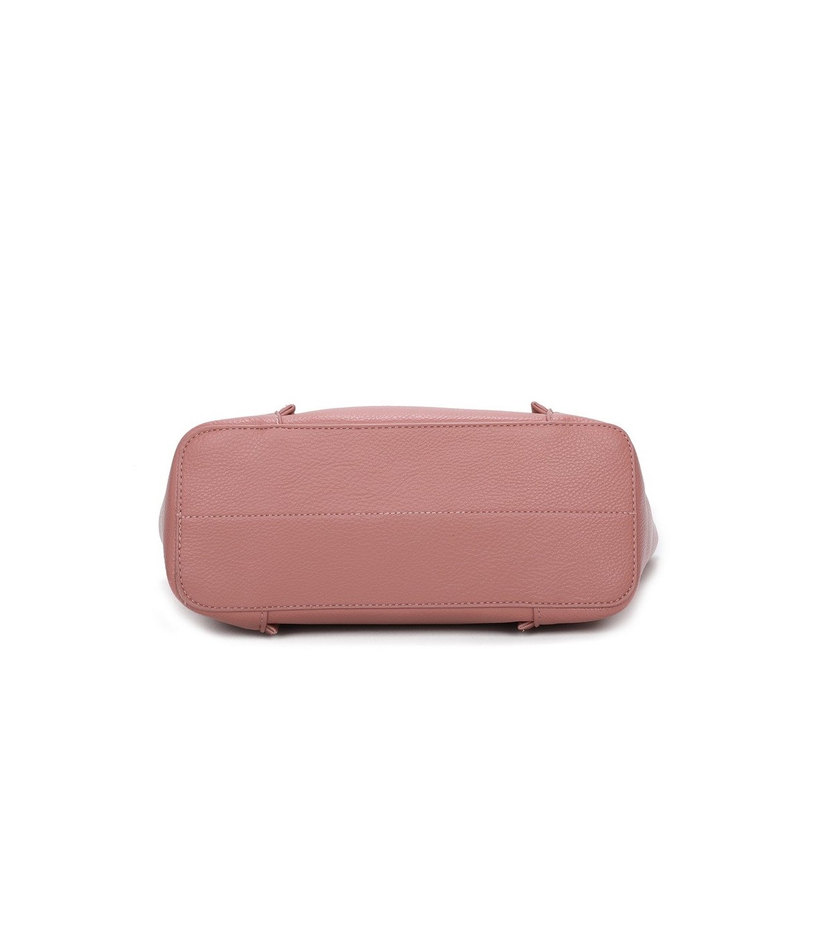 T11563 - Bolso bandolera con pompón y bolsillo frontal