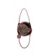 T11563 - Bolso bandolera con pompón y bolsillo frontal