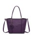 T11563 - Bolso bandolera con pompón y bolsillo frontal