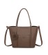 T11563 - Bolso bandolera con pompón y bolsillo frontal