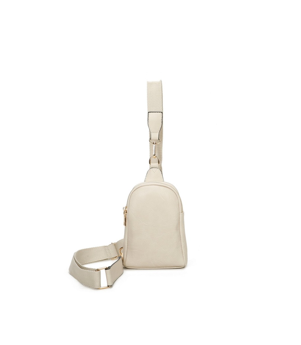 T11603 - Mochila bandolera de dos compartimentos para mujer como bolso porta móvil