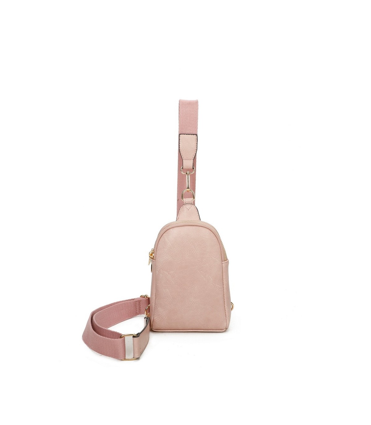 T11603 - Mochila bandolera de dos compartimentos para mujer como bolso porta móvil