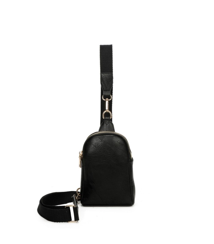 T11603 - Mochila bandolera de dos compartimentos para mujer como bolso porta móvil