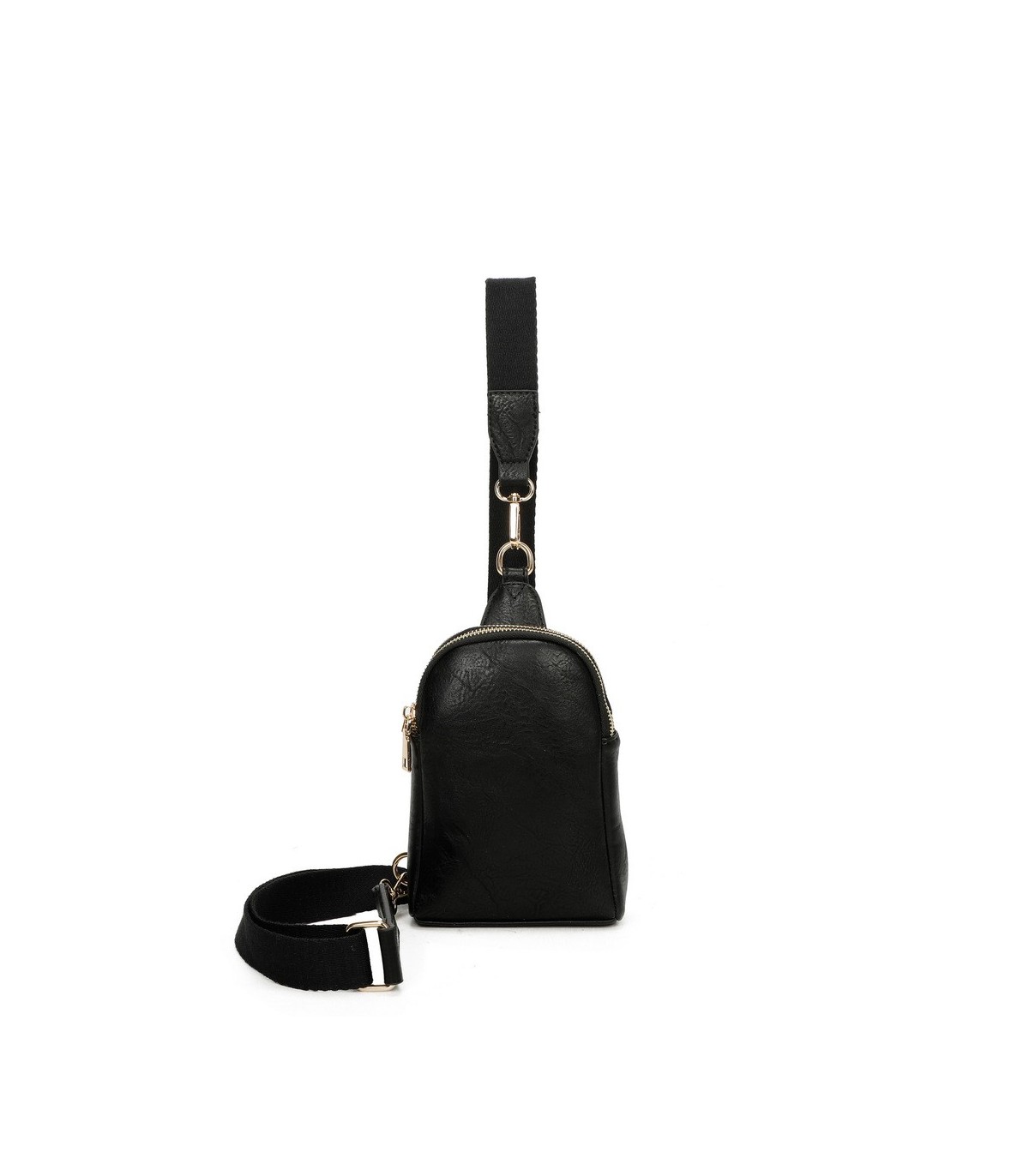 T11603 - Mochila bandolera de dos compartimentos para mujer como bolso porta móvil