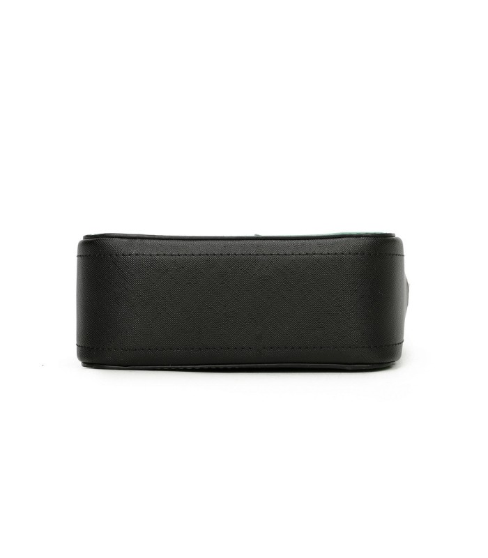T11606 - Bolso bandolera rectangular con dos compartimentos