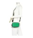 T11606 - Bolso bandolera rectangular con dos compartimentos