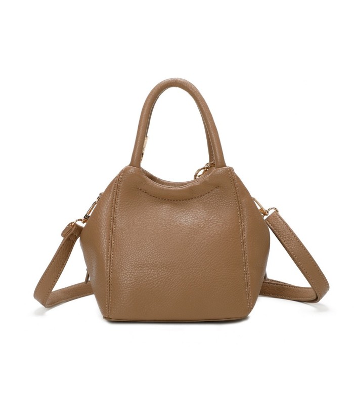 T11560 - Bolso pequeño con bandolera y pompón a juego
