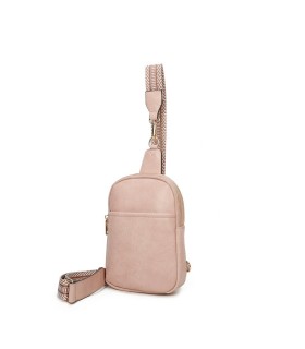 T11601 - bandolera de pecho de dos compartimentos