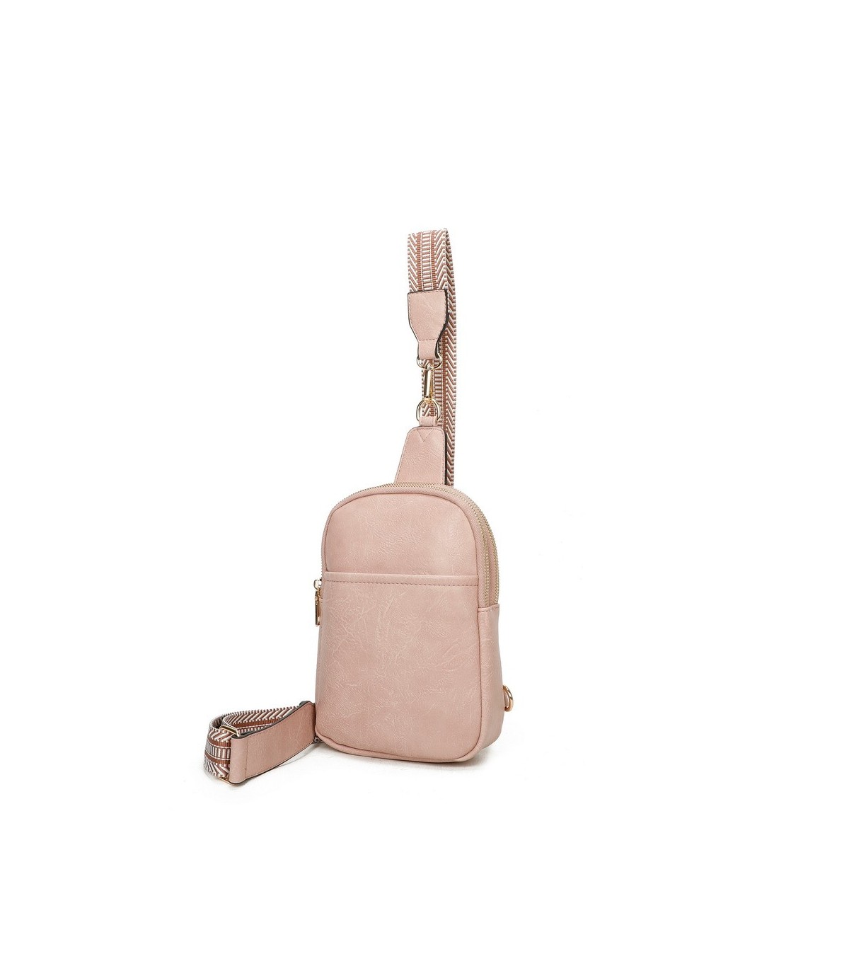 T11601 - bandolera de pecho de dos compartimentos