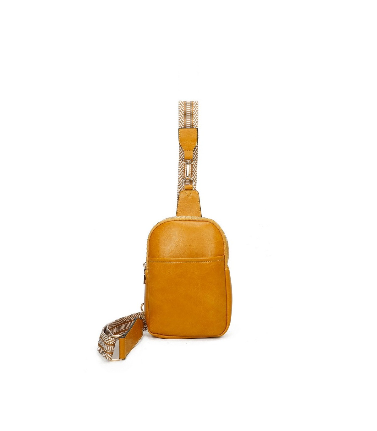 T11601 - bandolera de pecho de dos compartimentos