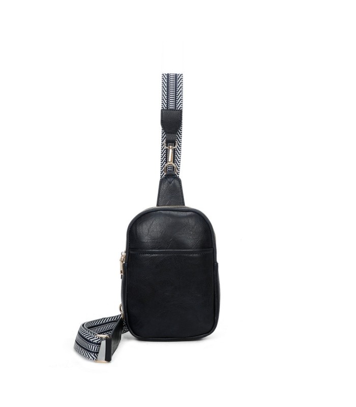 T11601 - bandolera de pecho de dos compartimentos
