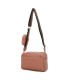 T11553 - Bolso bandolera con bolsillo de monedero del mismo color