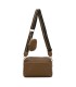 T11553 - Bolso bandolera con bolsillo de monedero del mismo color