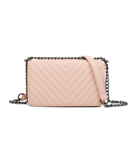 T11394 - Bandolera para mujer de herraje negro