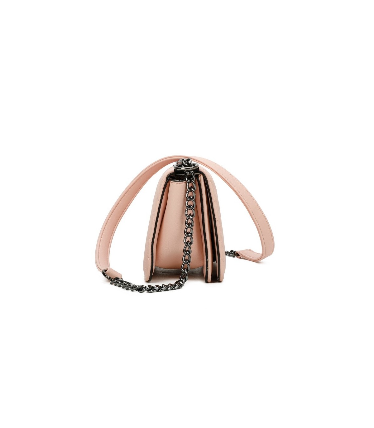 T11394 - Bandolera para mujer de herraje negro
