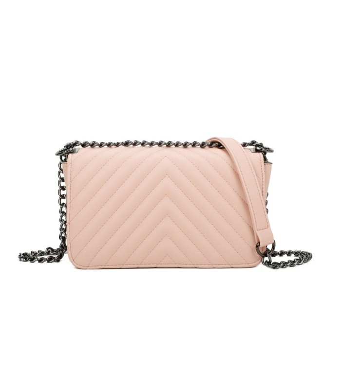 T11394 - Bandolera para mujer de herraje negro