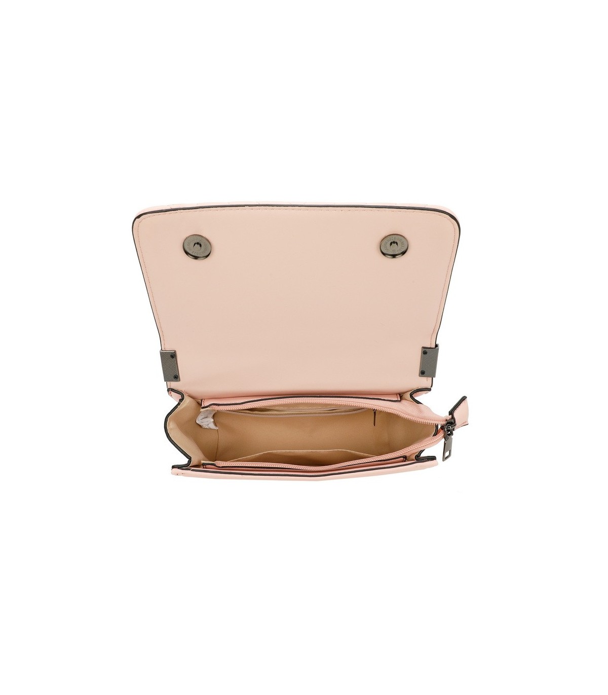 T11394 - Bandolera para mujer de herraje negro