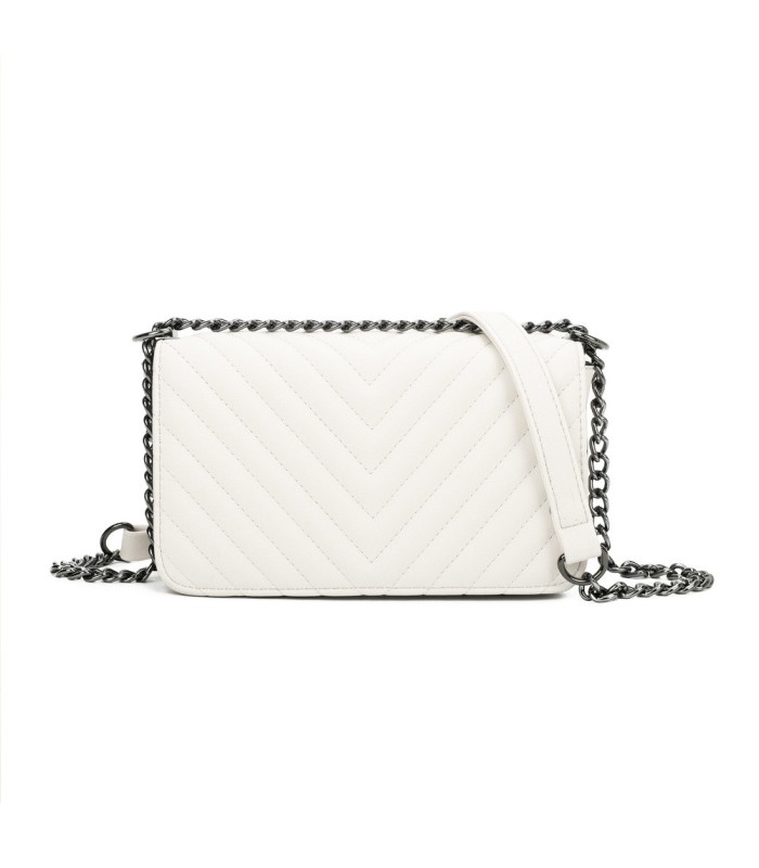 T11394 - Bandolera para mujer de herraje negro