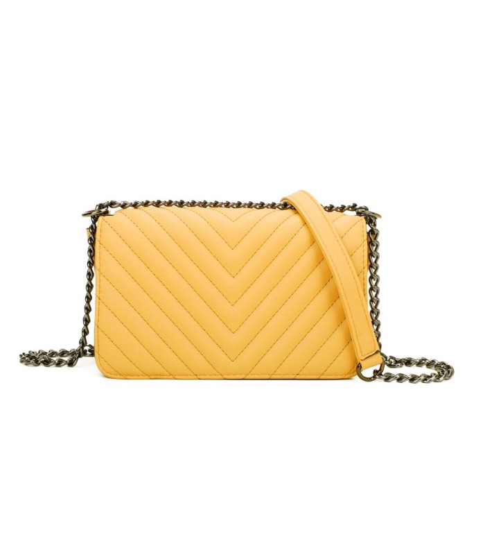 T11394 - Bandolera para mujer de herraje negro