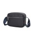 T11680 - Bolso bandolera rectangular con bolsillo de cierre de cremallera