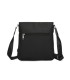 T11681 - Bolso bandolera cuadrado con bolsillo de cierre de cremallera