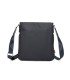 T11681 - Bolso bandolera cuadrado con bolsillo de cierre de cremallera