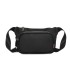 T11686 - Bolso bandolera riñonera con dos compartimentos de cremallera