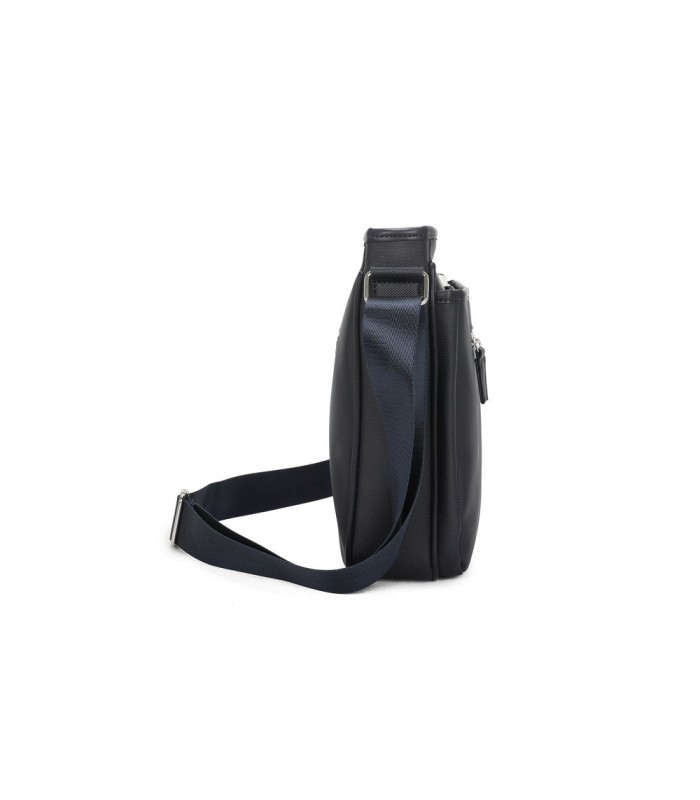 T11689 - Bolso cuadrado con bandolera y bolsillo frontal