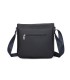 T11689 - Bolso cuadrado con bandolera y bolsillo frontal