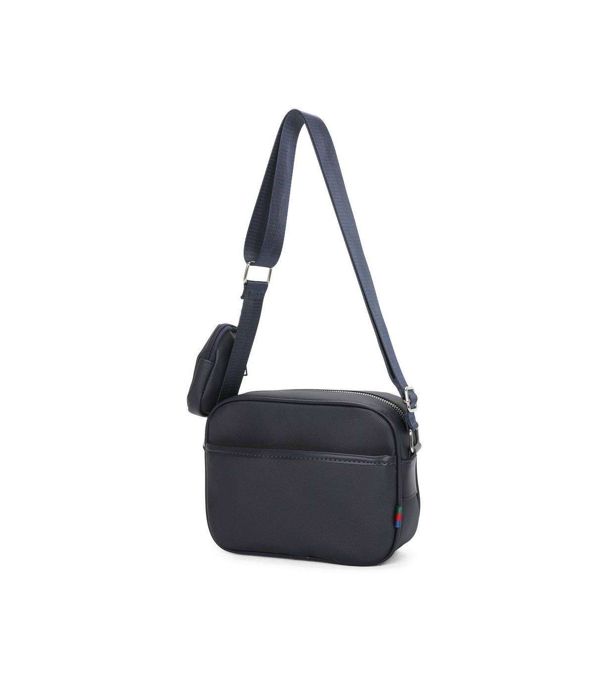 T11691 - Bolso con monedero y bolsillo frontal de cremallera