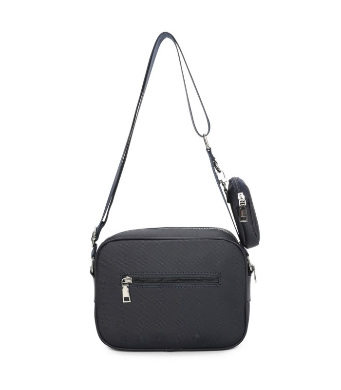 T11691 - Bolso con monedero y bolsillo frontal de cremallera
