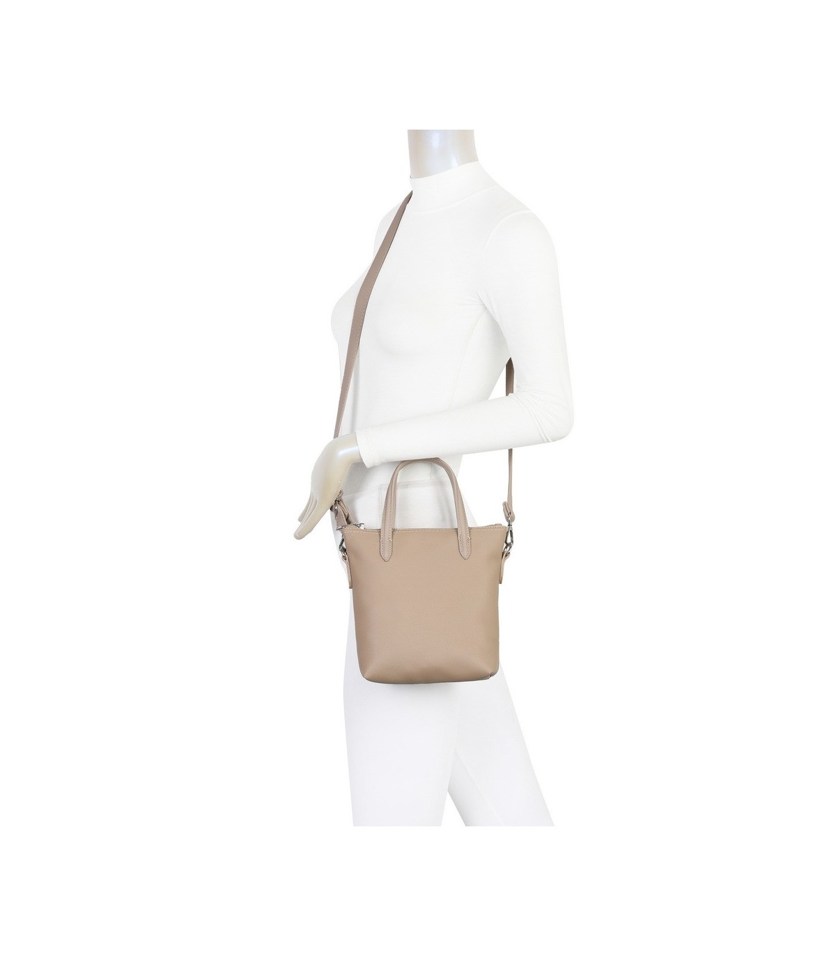 T11672 - Bolso bandolera con asa pequeña y un compartimento