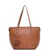 T10727 - Bolso de hombro con borla a juego y mandala bordado