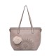 T10727 - Bolso de hombro con borla a juego y mandala bordado