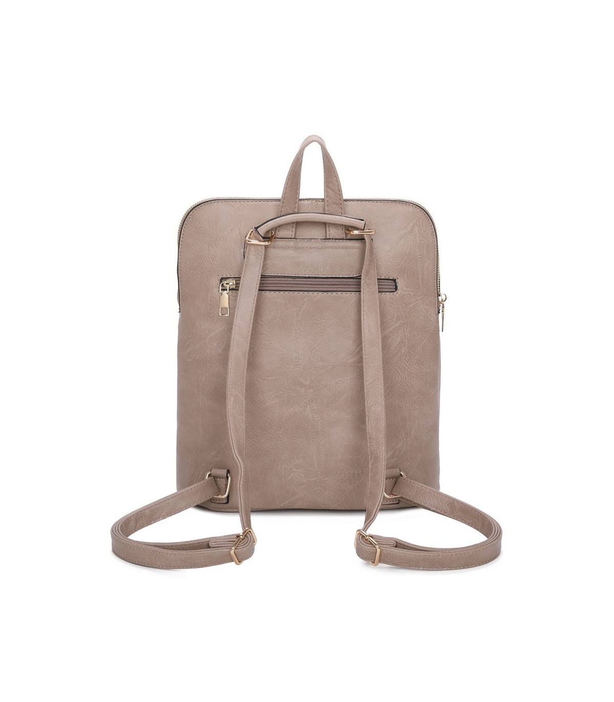 T11514 - Mochila con bordado para mujer con adoro a juego