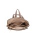 T11514 - Mochila con bordado para mujer con adoro a juego