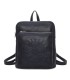 T11514 - Mochila con bordado para mujer con adoro a juego