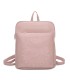 T11514 - Mochila con bordado para mujer con adoro a juego