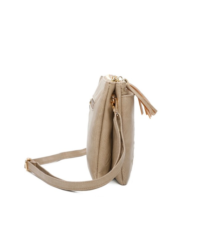 T11516 - Bolso para mujer con motivo bordado tamaño rectangular