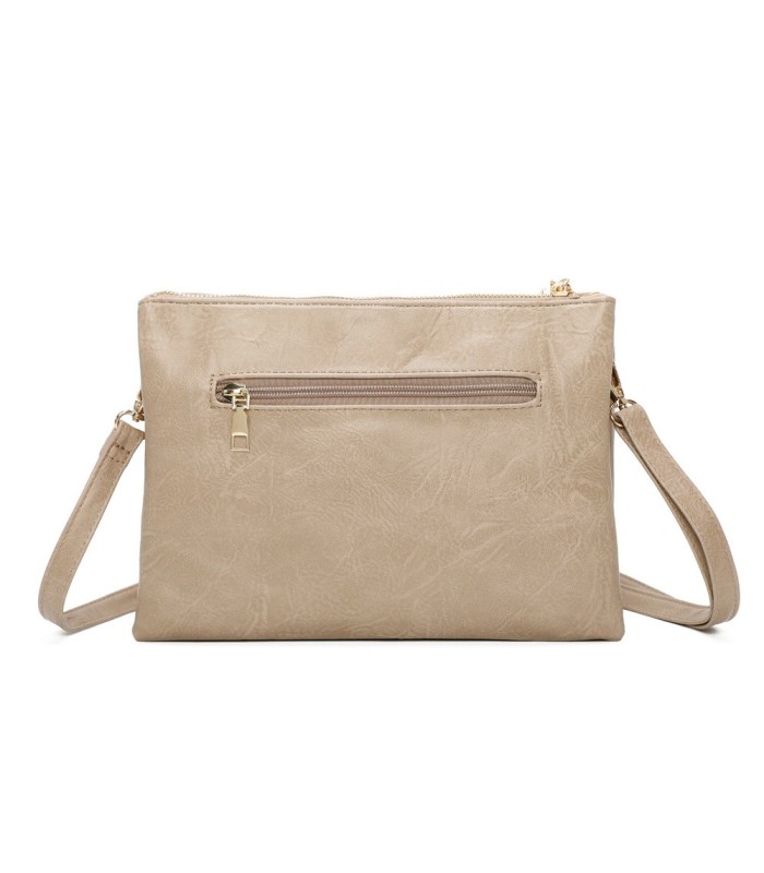 T11516 - Bolso para mujer con motivo bordado tamaño rectangular