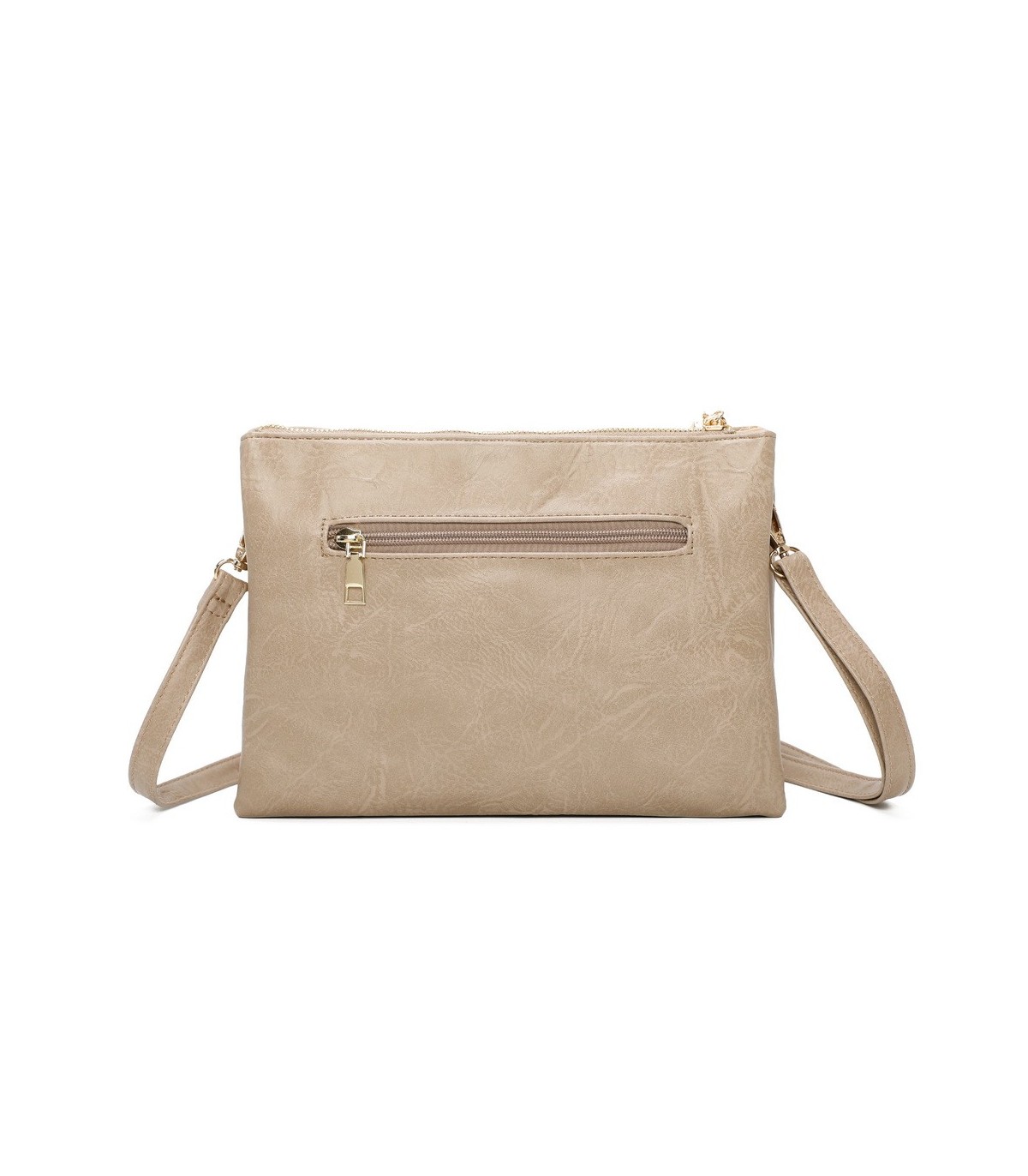 T11516 - Bolso para mujer con motivo bordado tamaño rectangular