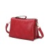T11519 - Bolso con triple compartimento de para mujer con bordado de un sol