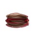 T11519 - Bolso con triple compartimento de para mujer con bordado de un sol