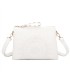 T11519 - Bolso con triple compartimento de para mujer con bordado de un sol