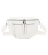 T11675 - Bolso estilo riñonera con bolsillo frontal con borla